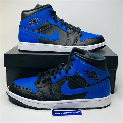 jordan blue air sneakers.